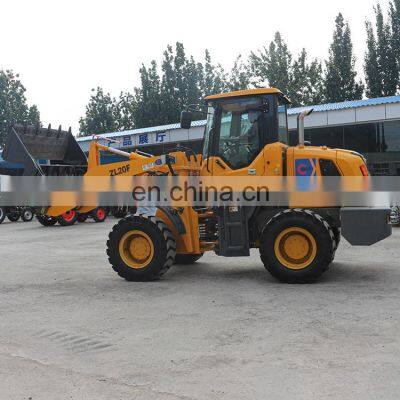 Sale Mini Small Agricultural Farm Wheel Loader 4x4 Wheel Drive With YUNNEI Engine With CE Heating Cabin