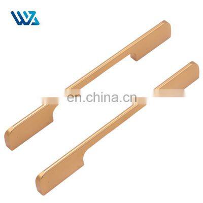 YLW Poignee Rose Gold Pulls Electroplating Aluminium Alloy Handle Cabinet Handles Kitchen Furniture Handles