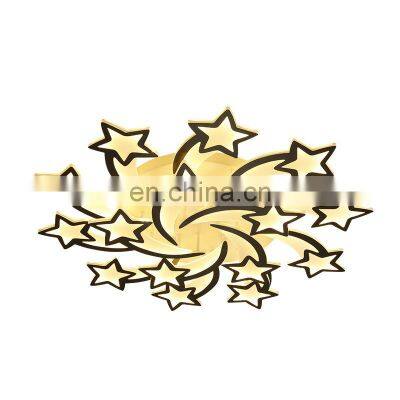 Northern Europe Children Room Star Ceiling Lamp Acrylic Bedroom Star Shape Modern Simple LED Ceiling Light