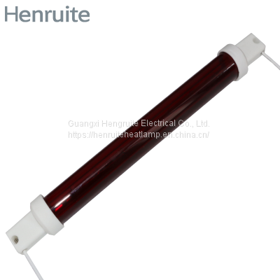 Ruby Red Infrared Heat Lamp Infrared Short Wave Lamp 1100w 525mn for Painting Drying Heater#irlamp photo-3