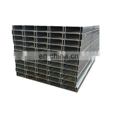 High quality galvanized c profile c channel roof structure /steel c channel in China