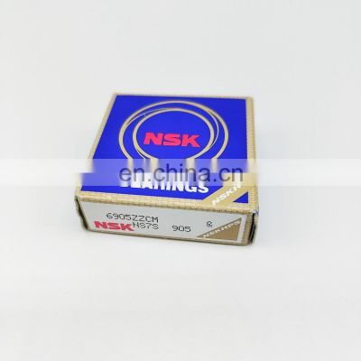 NSK factory direct sale deep groove ball bearing 6006ZZ DDU LLU 2RS size 30X55X13mm