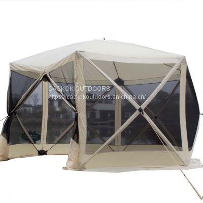 6 Sides Gazebo House Tent