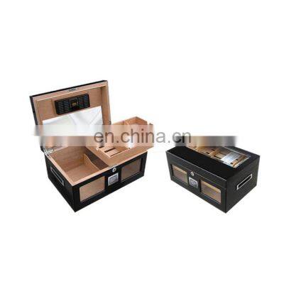 Classic Cigar Desktop Humidor With Ashtray Cigar Accessories Set