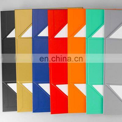 Hot Fancy Magnet Boxes Cartons Color Flat Deluxe Magnetic Foldable Cardboard Handbag Paper Gift Packaging Box photo-2