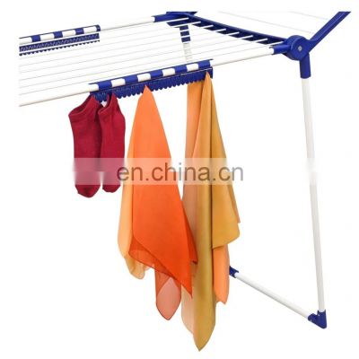 Hot Sale Butterfly Wing Laundry Steel Extending  Furniture Folding Clothes Drying Dryer Rack