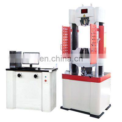 WEW-1000D 1000KN 100 Ton Computer Display Hydraulic Universal Testing Machine From China photo-3