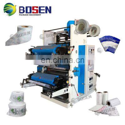 1 Color Plastic Bag Printing Machine PP Woven Bag Small Flexo Printing Machine photo-2