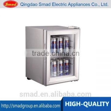 21L glass door mini fridge glass door