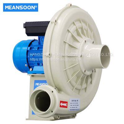 CREF-2S75 Plastic PP chemical resistant centrifugal fan for deodorization system