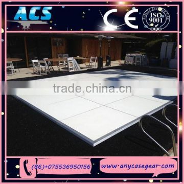 ACS 4ftx4ft wood black and white dance floor for sale