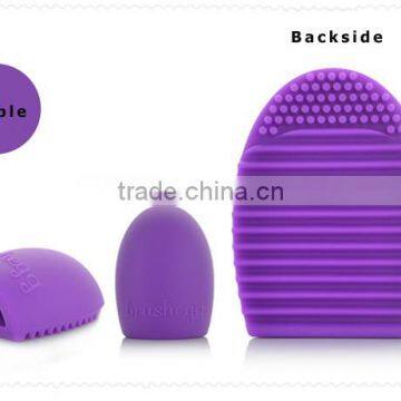 High Quality Cosmetic Silicone Brush Egg Makeup Brush Cleaner photo-6
