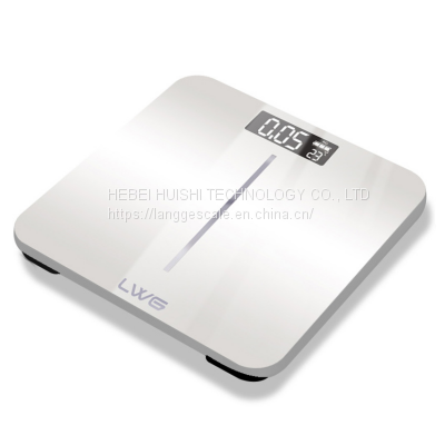 180KG personal body weight weighing scale tempered glass paltform