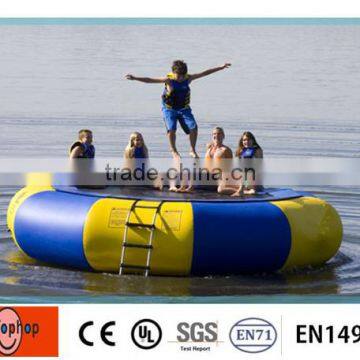 Cheap inflatable inflatable water trampoline for sale