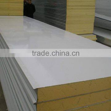 Low Price Rock Wool Sandwich Panel,factory Own Rock Wool Production Line