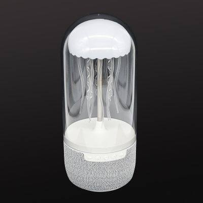 Colorful Light Jellyfish Sports Bluetooth Speaker High Quality Family Night Light Heavy High-Low Frequencies Smart Speakers