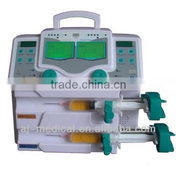 AJ-P920G High-quality Easy Operation Mature Technology Double Syringe Pump with Drug Library