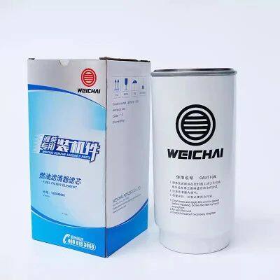 Weichai Precision Fuel Filter Element 1000588583 for Engine Use in Construction Machinery Good Price