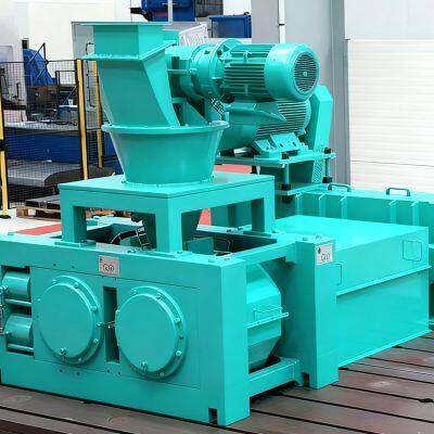 Iron powder hot-pressing roller machine, particle steel rolling ball machine production line