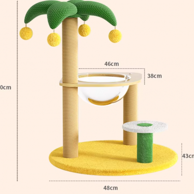 Space-Saving Cat Tree With Wall-Mount Design for Small Apartments photo-4