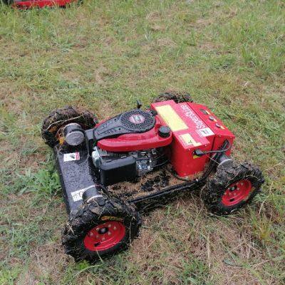 Petrol Low Power Consumption Adjustable Mowing Height Remote Controlled Brush Cutter photo-2