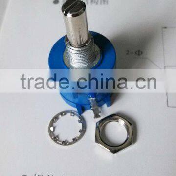 potentiometer rotary wirewound 2W