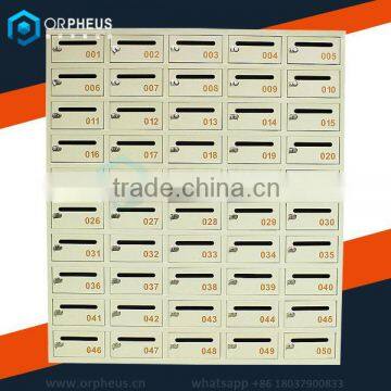 Residential Area Used Metal Waterproof Letter And Newspaper Storage Drawer Mailbox For Sale