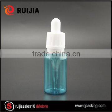 blue-green e-liquid bottle 30ml with tamper evident seal