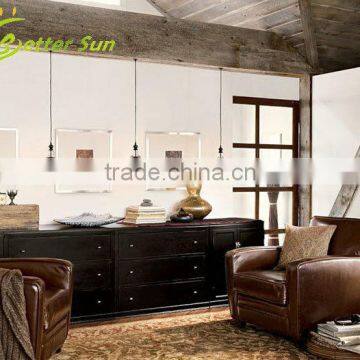 Edison Vintage Iron RH Loft Glass Modern Pendant Lamp