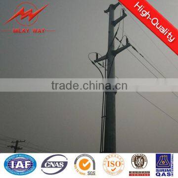 220kv steel pole for electrical power transmission and distribution