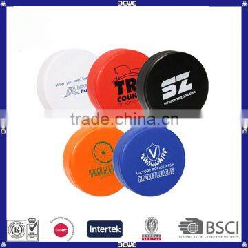 wholesale cheap custom logo colored hockey puck