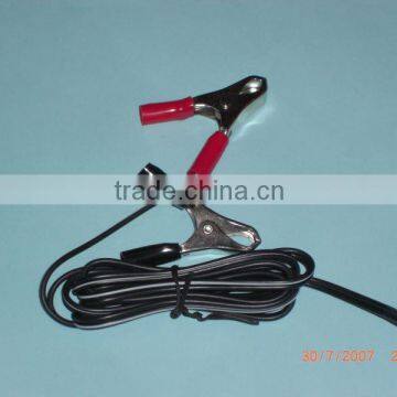 Crocodile Clips To SAE Plug Lead For DYAN Plug Mini Pro Inflator photo-5