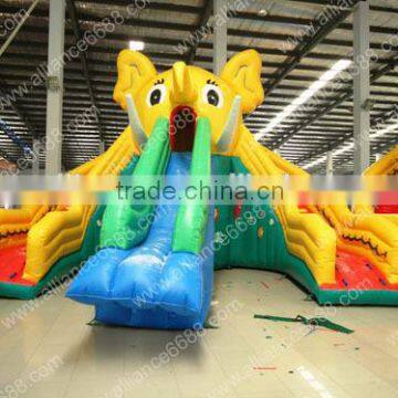 new inflatable water park equipment water slide elephant slide