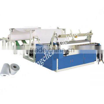 Automatic 1880mm Toilet Tissue Paper Embossing and Perforating Rewinder