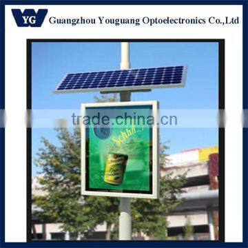 Solar Light Box, Solar Lockable Street Sign/ Solar Street Pole Light Box,street Light Advertising Light Box photo-6
