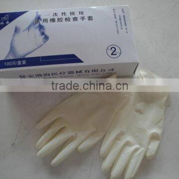 High Quality Examination Rubber Medical Latex Gloves