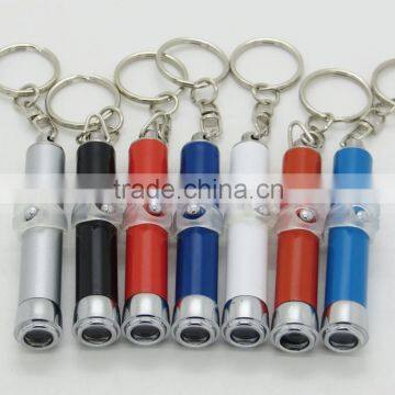 Aluminum Mini LED Flashlight Keychain Torch photo-3