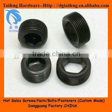 hex socket plug screws hollow screws