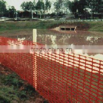 Orange Safety Fence Barrier