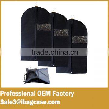 PVC Garment Bag Cover for Suit Carriers Dresses With Clear Window photo-6