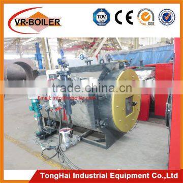 WNS natural gas diesel fired 2ton steam boiler