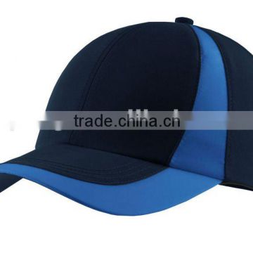 100% Cotton Golf Cap Black And Blue