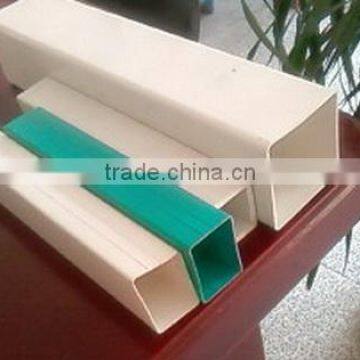 2 Inch Square Plastic Pipe 50mm Pvc Pipe Square, customized processing of plastic parts