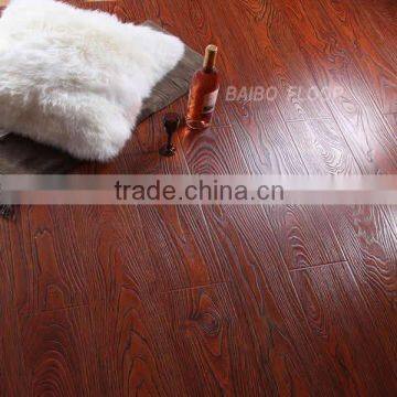 synchronized embossment laminate oak flooring