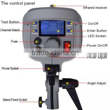 MEIDIKE 600W High Quantity Professional Photo Studio Flash Light photo-3