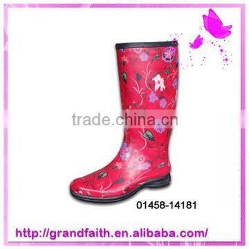 Top products hot selling new 2014 name brand rain boots