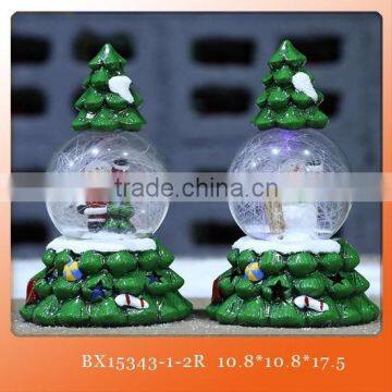 ceramic decoration christmas tree Led water