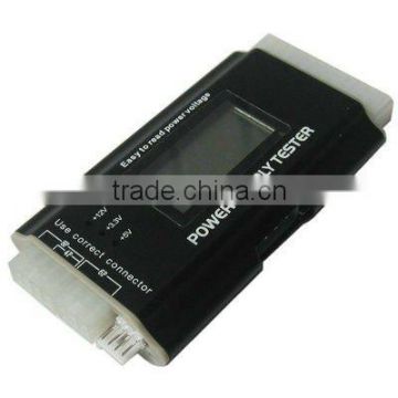 Black PC Computer LCD Power Supply Tester