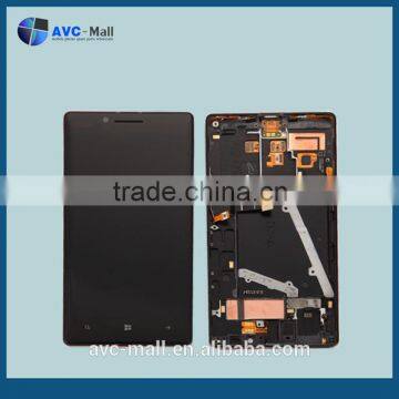 china wholesale LCD screen & digitizer assembly with frame for Nokia Lumia 930 black