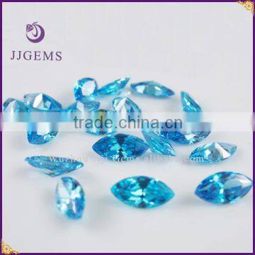 Wholesale marquise cut cz aquamarine cz diamond